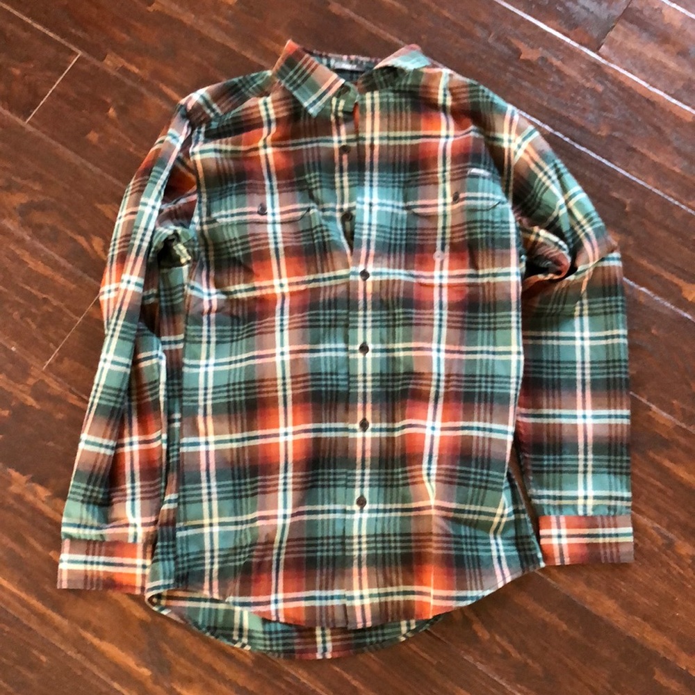Eddie Bauer flannel, NWTO size small